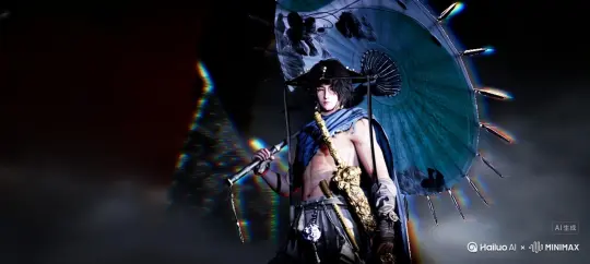 粒子消散。 by Hailuo AI Video Generator