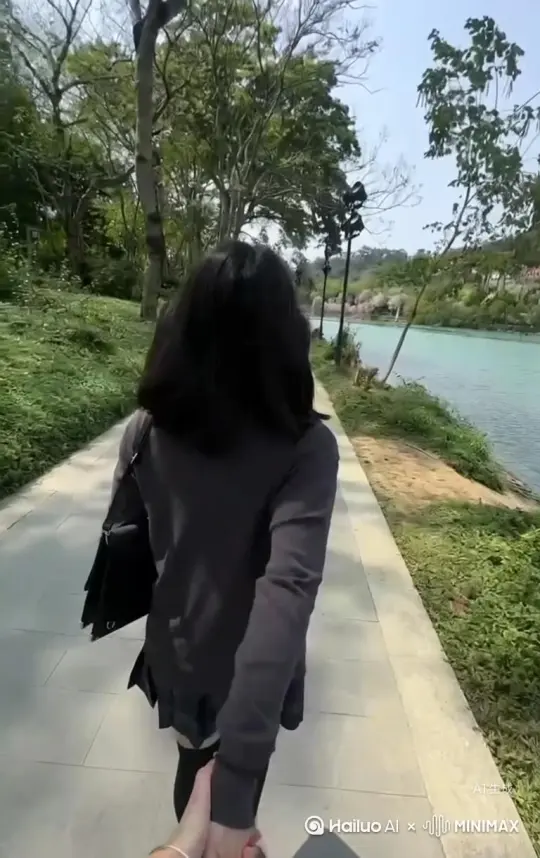 帮我生成一个视频：让图片中的场景动起来，人物变成无数个和颗粒消失在视频中，向右吹走。原比例，比例16：9 时长5s ，模型 高品质 by Hailuo AI Video Generator