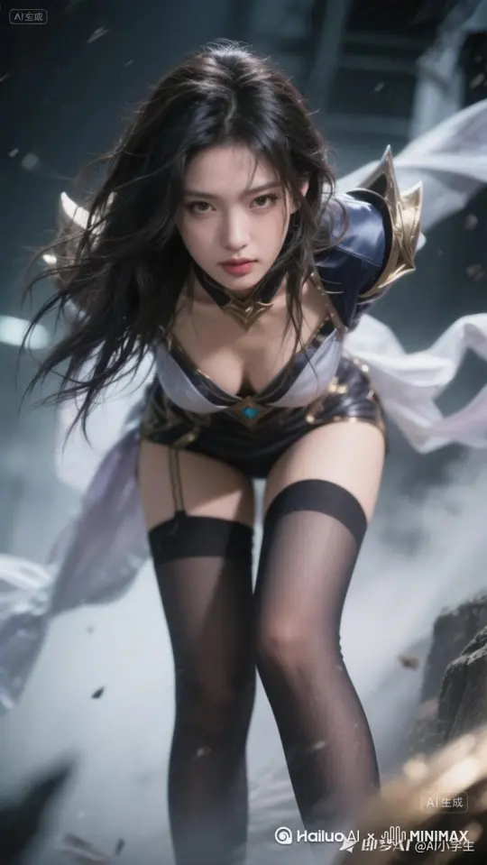 站起来 微笑 by Hailuo AI Video Generator