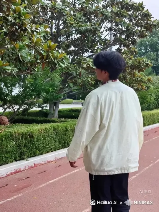 帮我生成一个视频：让图片中的场景动起来，人物变成无数的灰消失在视频中，头部最后消失，向右吹走，原比例。比例 16:9，时长 5s，模型 高品质[右移,左摇,跟随] by Hailuo AI Video Generator