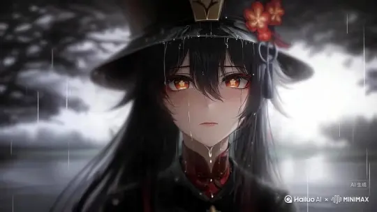 人物花瓣消散，时15秒，花瓣多一点[推出,上升,下摇] by Hailuo AI Video Generator