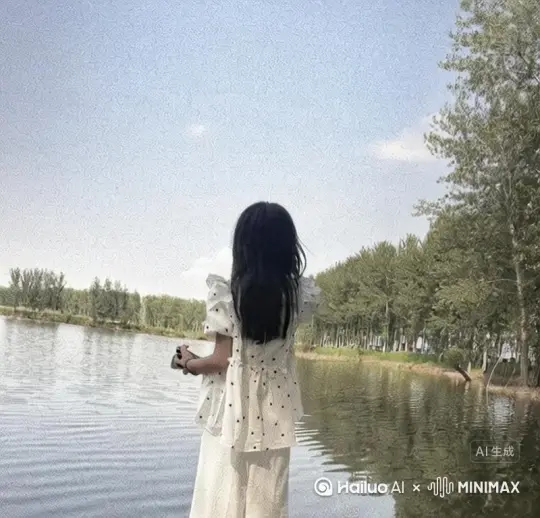 帮我生成一个视频：让图片中的场景动起来，人物变成无数红色颗粒消失在视频，原比例。比例 16:9，时长 7s，模型 高品质[右移,左摇,跟随] by Hailuo AI Video Generator
