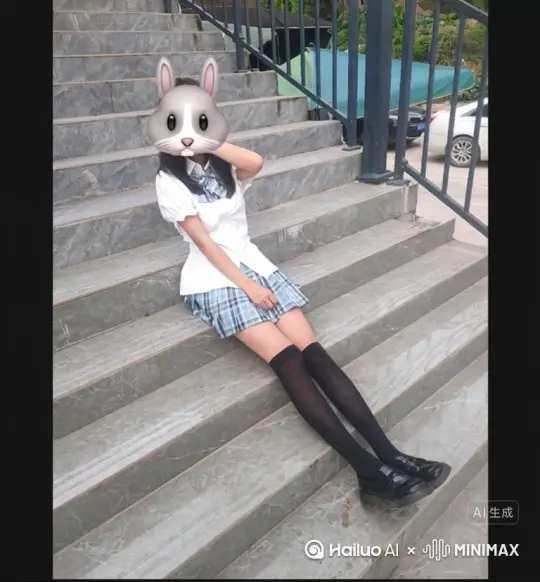 帮我生成一个视频：让图片中的场景动起来，人物变成无数红色玫瑰花[右移,左摇,跟随]消失在视频中，向右吹走（沙城数量只在人物中慢慢涌现，然后消失）   原比例。模型  高画质[右移,左摇,跟随] by Hailuo AI Video Generator