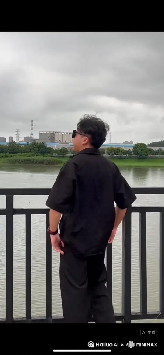 下载海螺，导入你拍的视频的最后一帧的图片，然后输入（主体人物身上变出一大团微小深红色花瓣，花瓣向外爆炸式扩散，主体人物身体随之从四肢开始逐渐瓦解，化作无数红色粒子轻盈飘散，最终人物完全消散在漫天飞舞的花瓣中，人物完全消失，写实风格，电影光效） by Hailuo AI Video Generator