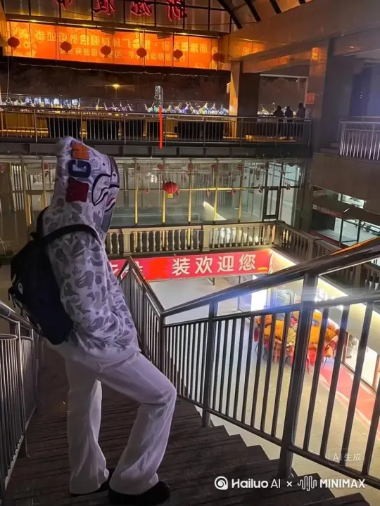 主体人物身上变出一大团微小深红色花瓣，花瓣向外爆炸式扩散主体人物身体，随之从四肢开始逐渐瓦解，化作无数红色粒子轻盈飘散，最终人物完全消失在漫天飞舞的花瓣中，人物完全消失，写实风格电影光效，变成视频的形式[右移,左摇,跟随] by Hailuo AI Video Generator