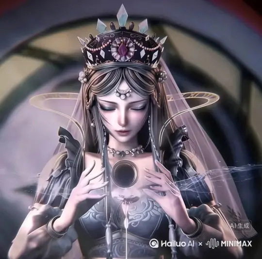 [左移,右摇,跟随]片中的场景动起来，人物变成无数灰色颗粒消失在视频中，向右吹走，原比例。比例 16:9，时长 5s，模型 高品质 by Hailuo AI Video Generator