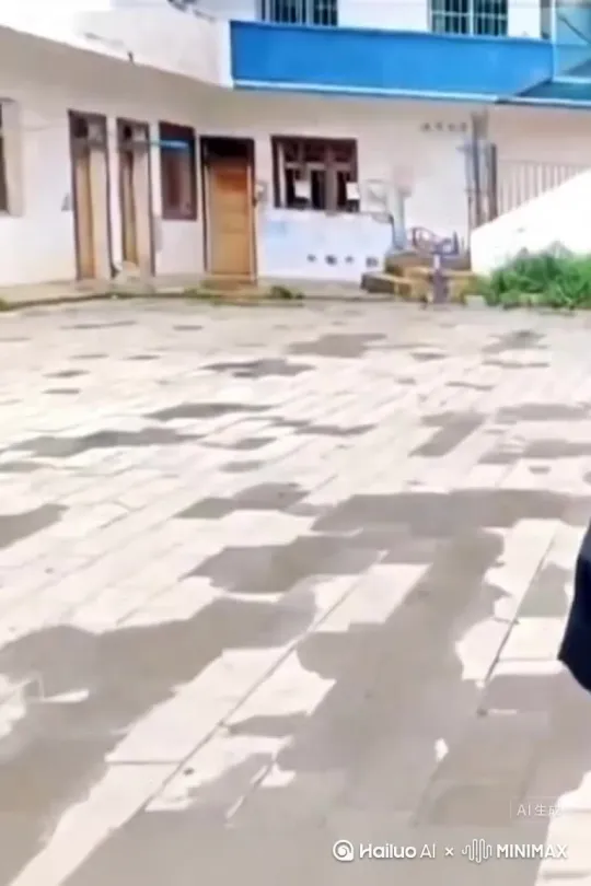 帮我生成一个视频：让图片中的场景动起来，人物变成无数暗红色玫瑰消失在视频中，向左吹走（从手臂中间
。散开消失
玫瑰数量只在人物中慢慢涌现，然后消失）   原比例。模型  高画质[左移,右摇,跟随][左移,右摇,跟随][左移,右摇,跟随]，口令在这[愉快] by Hailuo AI Video Generator