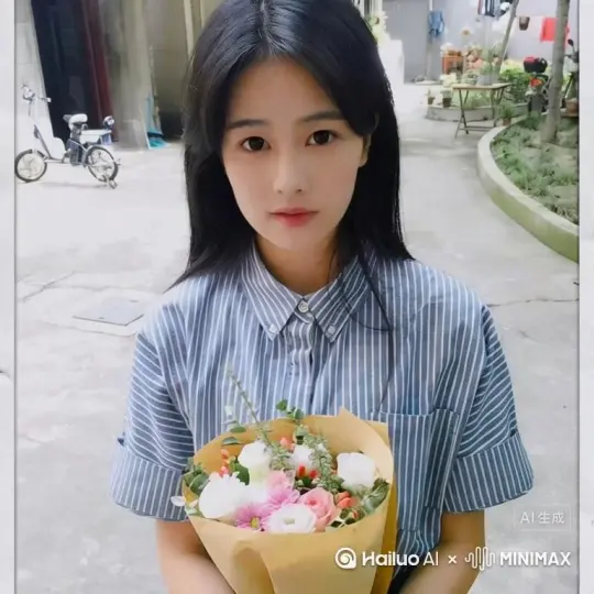 [右移,左摇,跟随]帮我生成一个视频：让图片中的场景动起来，人物变成无数红色玫瑰花瓣
消失在视频中，向右吹走，原比例。比例 16:9，时长 5s，模型 高品质[右移,左摇,跟随] by Hailuo AI Video Generator