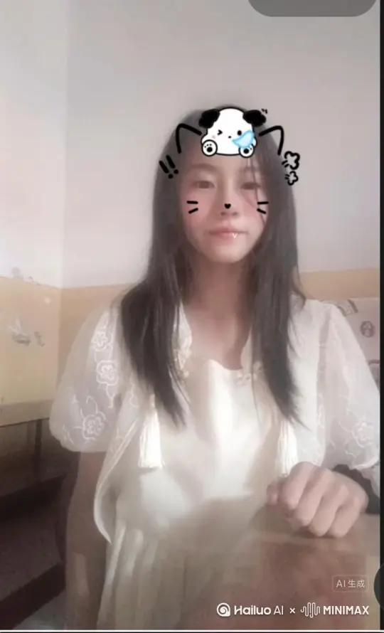帮我生成一个视频，让图片中的场景动起来，人物变成无数
红色玫瑰花片消失在视频中，头部最后消失，向右吹走 by Hailuo AI Video Generator