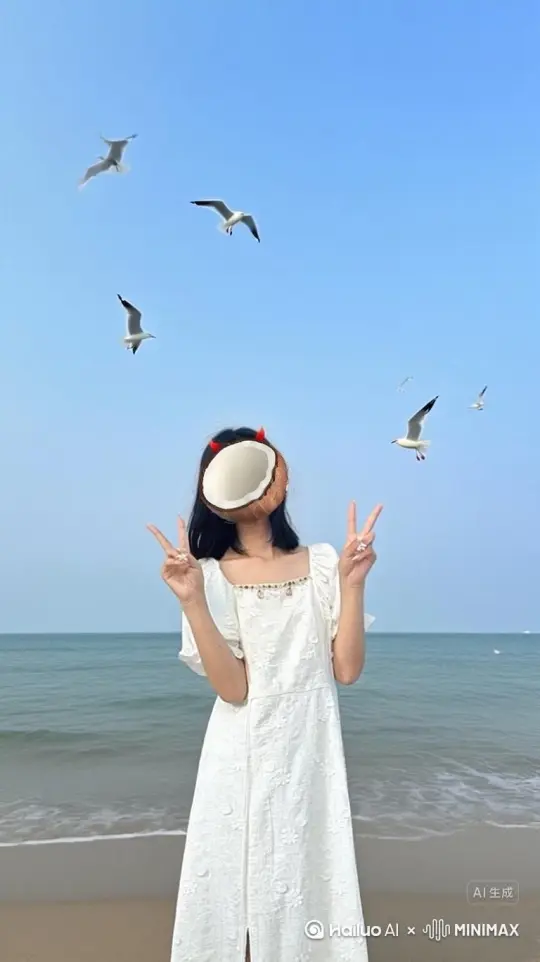 帮我生成一个视频：让图片中的场景动起来，人物变成无数红玫瑰花瓣消失在视频中，向右吹走（花瓣数量只在人物中慢慢涌现，然后消失）   原比例。模型  高画质 by Hailuo AI Video Generator