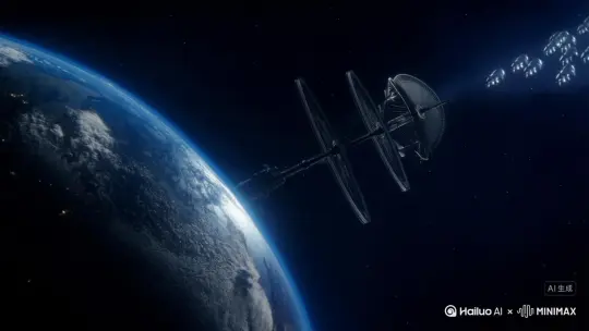 做一个三体世界攻打地球，地球用黑暗森林法则压制三体世界 by Hailuo AI Video Generator