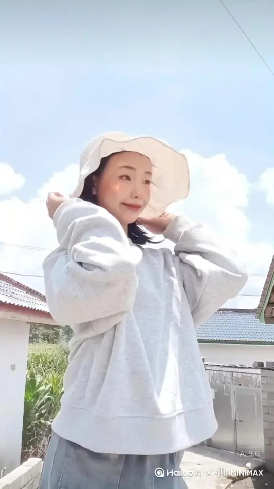 让图中照片动起来变成无数花瓣颗粒消失在视频中向右吹[右移,左摇,跟随] by Hailuo AI Video Generator