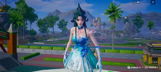 使中间的人物从头到尾变成灰色的花瓣缓慢飘散 by Hailuo AI Video Generator