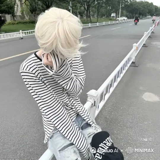 @陋巷: 让图片中的场景动起来，人物变成无数灰色颗粒消失在视频中，向右吹走，原比例。比例 16:9，时长 5s，模型 高品质 by Hailuo AI Video Generator
