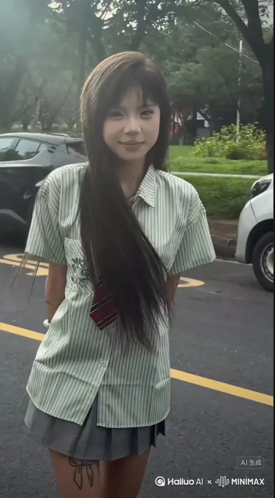 帮我生成照片上的人逐渐变成玫瑰花瓣飘走 by Hailuo AI Video Generator