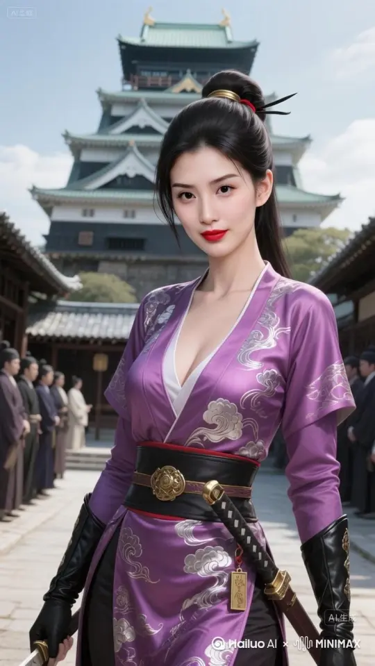 放下武器，褪去衣服，准备母乳喂养孩子 by Hailuo AI Video Generator