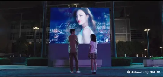 帮我生成一个视频：让图片中的场景动起来、人物变成无数红色沙尘消失在视频中、向右吹走、（沙尘数量只在人物中慢慢涌出、然后消失）原比例、模型 高品质[右移,左摇,跟随] by Hailuo AI Video Generator