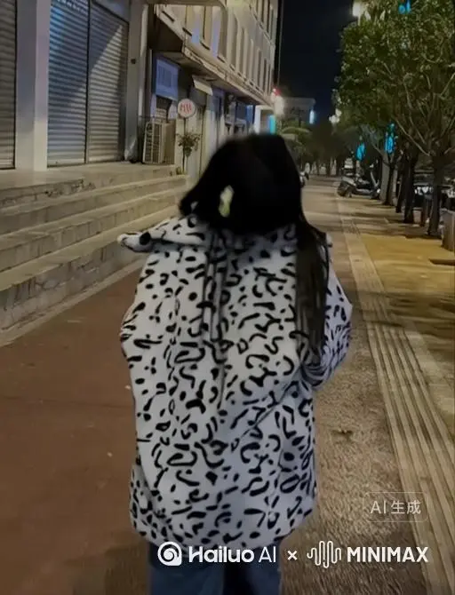 帮我生成一个视频：，人物消散成许多红色花瓣只在人物中慢慢涌现，向右吹散，左右移动，跟随花瓣消失，背景还是一样，花瓣要慢慢的消失小时候不能有身影纪念花瓣飘向右边的时候多一点 by Hailuo AI Video Generator