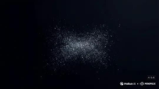 粒子消散 by Hailuo AI Video Generator