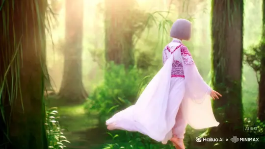 古装仙女飞天 by Hailuo AI Video Generator