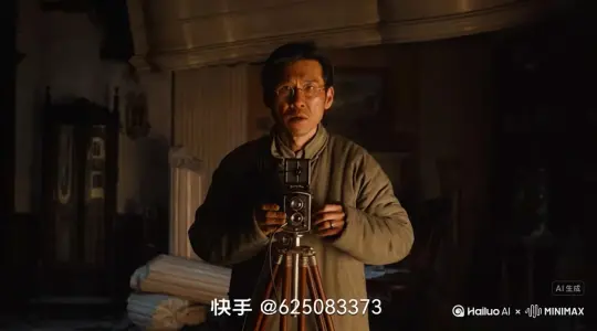 海螺ai复制帮我生成一个视频：让图片中的场景向左移动，人物变成无数粉色樱花瓣消失在视频中，向右吹走，原比例。比例 16:9，时长 5s[左移,变焦拉远,晃动] by Hailuo AI Video Generator