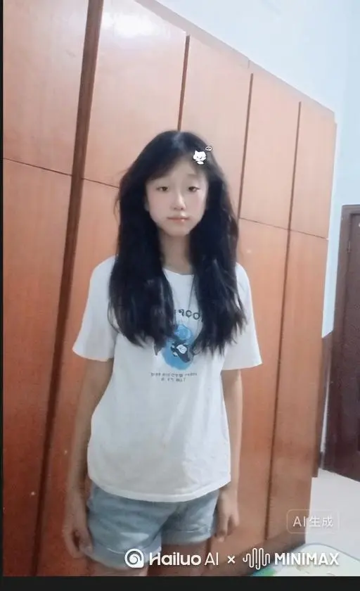 帮我生成帮我生成一个视频:让图中的场景动起来。人物变成无数灰色沙尘消失在视频中人物不要跟着去
向右吹走（沙尘数量只在人物漫漫中涌出。然后消失）原比例模型高品质[右移,左摇,跟随] by Hailuo AI Video Generator