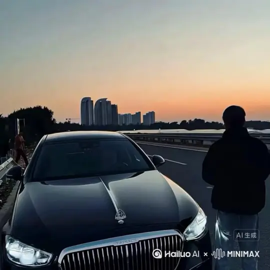 背景不动，人物快速变成无数红色颗粒消失在视频中，向右吹走，原比例，时长 5s，模型 高品质 by Hailuo AI Video Generator