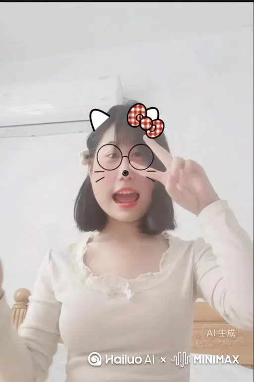 帮我生成一个视频:让图片中的场景动起来，人物变成无数红色沙尘消失在视频中向右吹走（沙城数量只在人物中慢慢涌现,然后消失）原比例,模型 高画质 by Hailuo AI Video Generator