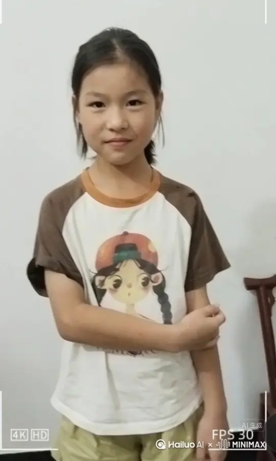 帮我生帮我生成一个视频：让图片中的场景动起来，人物变成无数玫瑰花瓣消失在视频中，向右吹走，（玫瑰数量只在人物慢慢中涌出，然后消失）原比例。模型高品质[右移,左摇,跟随] by Hailuo AI Video Generator