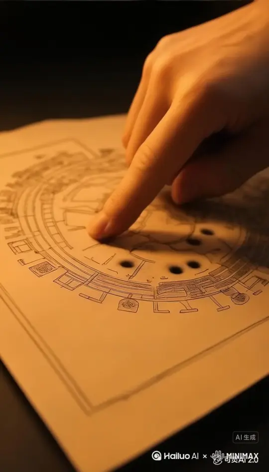 一根手指轻轻触碰纸面上的图像,纸面瞬间泛起一阵细腻的沙尘,金黄色尘雾轻盈地在纸面上扩散开来。
随着尘雾弥漫,纸张底部逐渐浮现出一座古老而雄伟的建筑轮廓——古罗马斗兽场。
斗兽场从沙尘中缓缓升起,仿佛由尘埃塑造而成,结构逐层显现,圆形墙体、拱门、石柱清晰可见。
沙粒在阳光下微微发光,整个场景充满史诗感与神秘气息。
画面写实,细节丰富,色调偏暖,呈现出古老文明重现于现代纸面上的震撼效果。 by Hailuo AI Video Generator