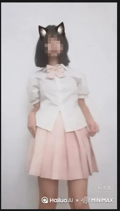 帮我生成一个视频:让图片中的场景动起来，人物变成无数红色沙尘消失在视频中向右吹走（沙城数量只在人物中慢慢涌现,然后消失）原比例,模型 高画质[右移,左摇,跟随][右移,左摇,跟随][右移,左摇,跟随] by Hailuo AI Video Generator