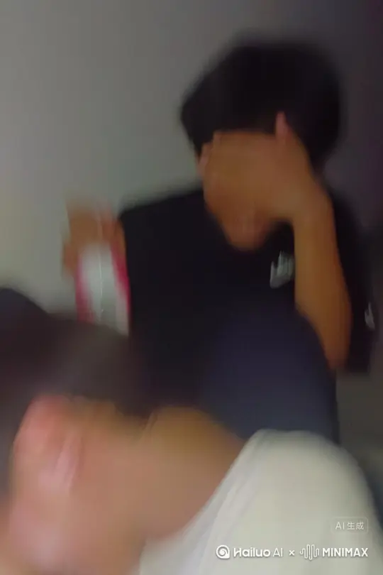 主体人物身上变出一大团微小深红色花瓣，花瓣向外爆炸式扩散主体人物身体，随之从四肢开始逐渐瓦解，化作无数红色粒子轻盈飘散，最终人物完全消失在漫天飞舞的花瓣中，人物完[右移,左摇,跟随]全消失 by Hailuo AI Video Generator