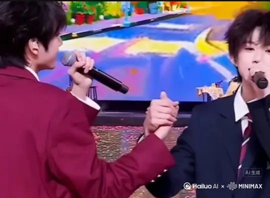 帮我生成一个帮我生成一个视频：让图片中的场景动起来人物变成红色花瓣，同时向右边吹。（花瓣数量慢慢涌出，然后消失，原比例。原比例。模型。高品质。[右移,左摇,跟随] by Hailuo AI Video Generator