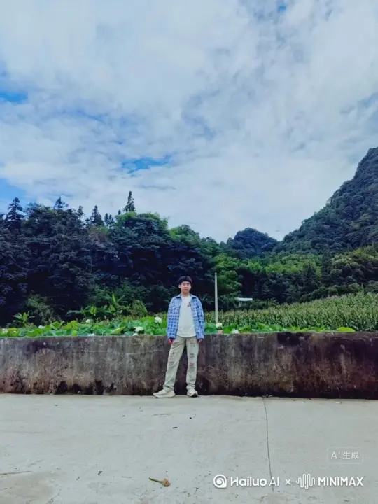 帮我生成一个视频：让图片中的场景动起来，人物变成无数红色玫瑰花片消失在视频中，头部最后消失，原比例。比例 16:9，时长 5s，模型 高品质 by Hailuo AI Video Generator