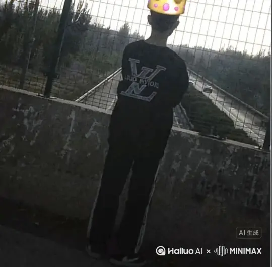 让图片中的场景动起来，人物变成无数红玫瑰花瓣消失在视频中向右吹走原比例16:9时长5s模型高品质 by Hailuo AI Video Generator