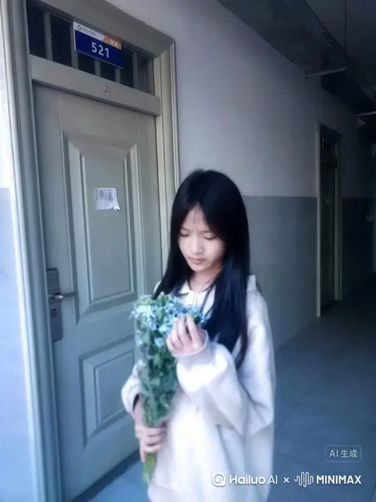 帮我生成一个视频：让图片中的场景动起来人物变成无数灰色沙尘消失在视频中向右吹走（沙尘数量只在人物漫漫中涌出，然后消失）原比例。模型  高品质 by Hailuo AI Video Generator