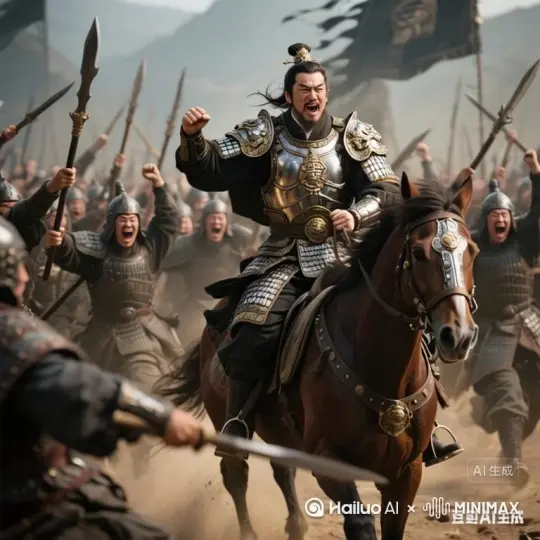 黄巢杀进长安城 by Hailuo AI Video Generator