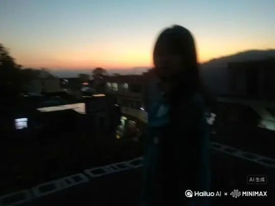 [右移,左摇,跟随]帮我生成一个视频：让图片中的场景动起来，人物变成无数红色玫瑰花瓣
消失在视频中，向右吹走， by Hailuo AI Video Generator