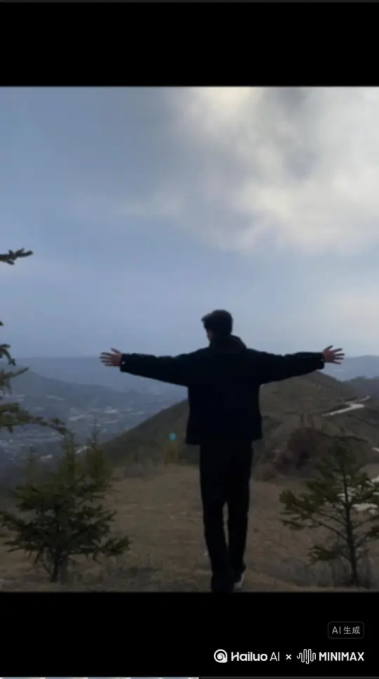 从她的肩膀和脸庞开始，碎裂成鲜红的玫瑰花瓣。她的身形不断消散，一片片地，直到最后只剩下漂浮的尘埃，在阳光中渐渐淡去。在整个过程中，阴影和光线必须保持完全不变。鲜红色的颗粒缓缓飘动，既不发光也不反光。确保碎裂过程看起来平滑自然，颗粒的大小和飘动方向右边分散保持一致，且无扭曲。约7s by Hailuo AI Video Generator
