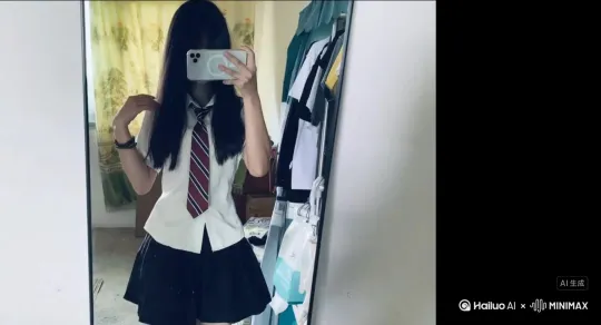 从她的肩膀和脸庞开始，碎裂成鲜红的玫瑰花瓣。她的身形不断消散，一片片地，直到最后只剩下漂浮的尘埃，在阳光中渐渐淡去。在整个过程中，阴影和光线必须保持完全不变。鲜红色的颗粒缓缓飘动，既不发光也不反光。确保碎裂过程看起来平滑自然，颗粒的大小和飘动方向保持一致，且无扭曲。 by Hailuo AI Video Generator