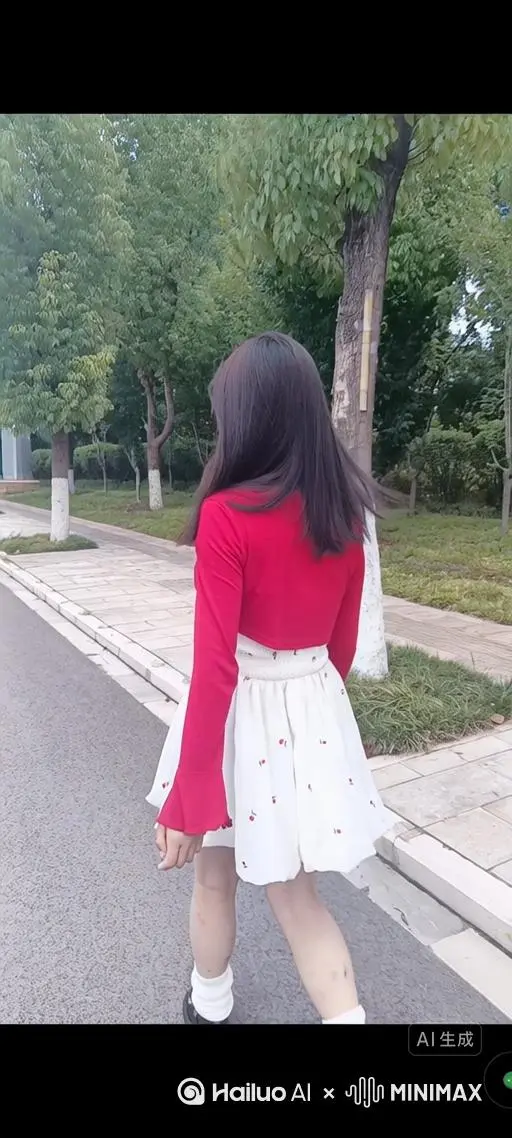 主体人物身上变出一大团微小深红色花瓣，花瓣向右爆炸式扩散，主体人物身体随之从四肢开始逐渐瓦解，化作无数红色粒子轻盈飘散，最终人物完全消散在漫天飞舞的花瓣中，人物完全消失，写实风格，电影光效 by Hailuo AI Video Generator