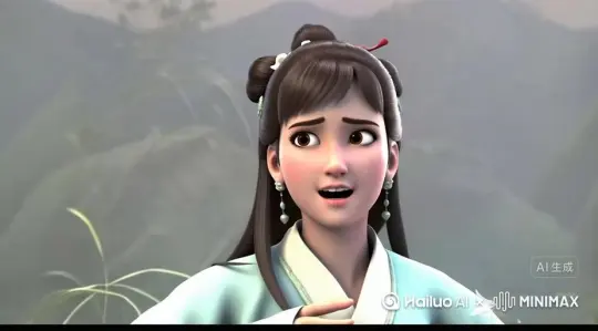 新白娘子传奇，小青，手指施法的动作，表情严肃，多个镜头，真实 by Hailuo AI Video Generator