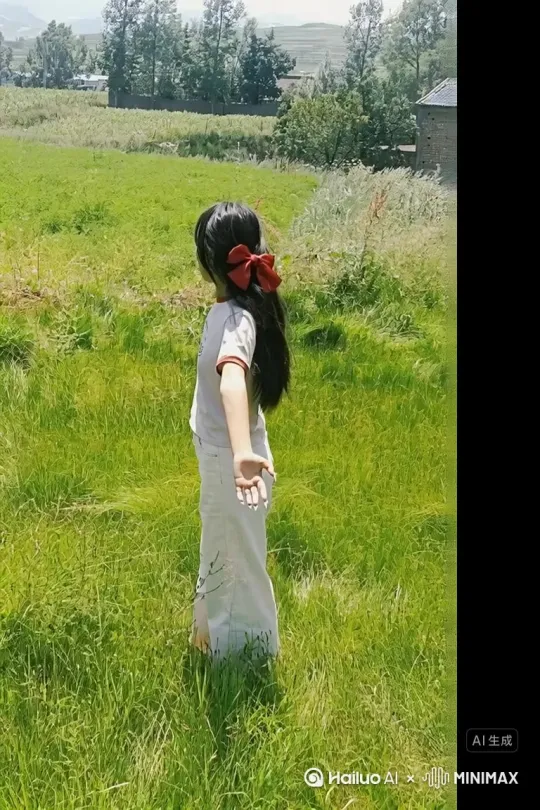 从她的肩膀和脸庞开始,碎裂成鲜红的玫瑰花瓣。她的身形不断消散,一片片地,直到最后只剩下漂浮的尘埃,在阳光中渐渐淡去。在整个过程中,阴影和光线必须保持完全不变。鲜红色的颗粒缓缓飘动,既不发光也不反光。确保碎裂过程看起来平滑自然,颗粒的大小和飘动方向保持一致,且无扭曲。 by Hailuo AI Video Generator