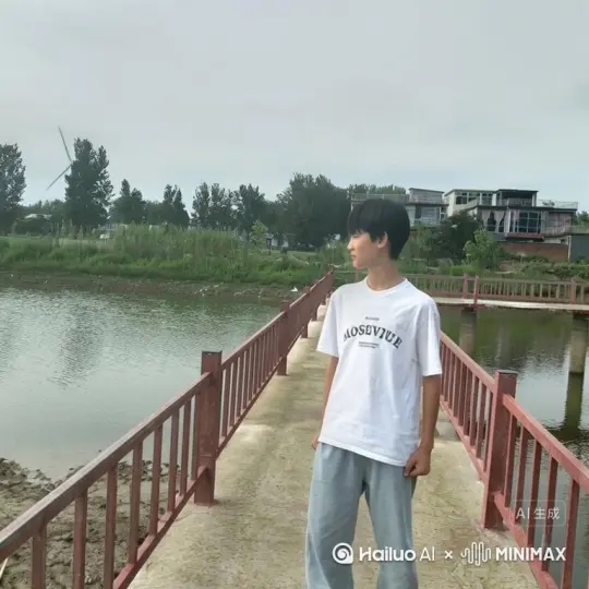 帮我生成一个视频：让图片中的场景动起来人物变成无数灰色沙尘消失在视频中向右吹走（沙尘数量只在人物漫漫中涌出，然后消失）原比例。模型  高品质 by Hailuo AI Video Generator