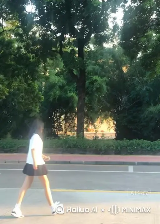 帮我生成一个视频：让图片中的场景动起来，人物变成无数灰色颗粒消失在视频中，向右吹走，原比例。比例 16:9，时长 5s，模型 高品质试试这个 by Hailuo AI Video Generator