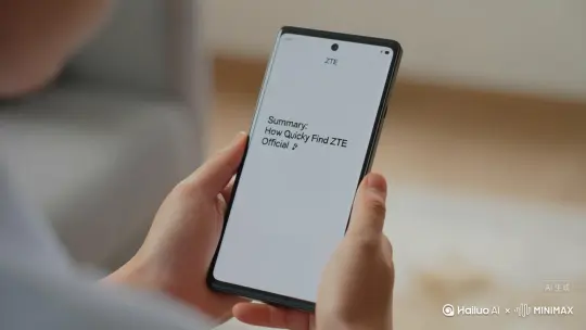 最近，小编做了一个小（关）调（怀）查，发现亲爱的中兴会员们对“中兴手机官方服务通道”的查找方式及便捷功能还不是特别了解，小编赶忙帮大家总结了“中兴手机官方服务如何快速找到”，希望帮到大家~划重点！ by Hailuo AI Video Generator