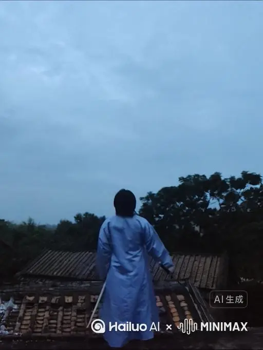 主体人物身上变出一大团微小深红色花瓣,花瓣向外爆炸式扩散,主体人物身体随之从四肢开始逐渐瓦解,化作无数红色粒子轻盈飘散,最终人物完全消散在漫天飞舞的花瓣中,人物完全消失,写实风格,电影光效)用翻译弄成英文就可以啦[都市丽人 by Hailuo AI Video Generator