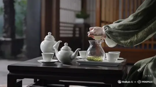 安吉白茶功效 by Hailuo AI Video Generator