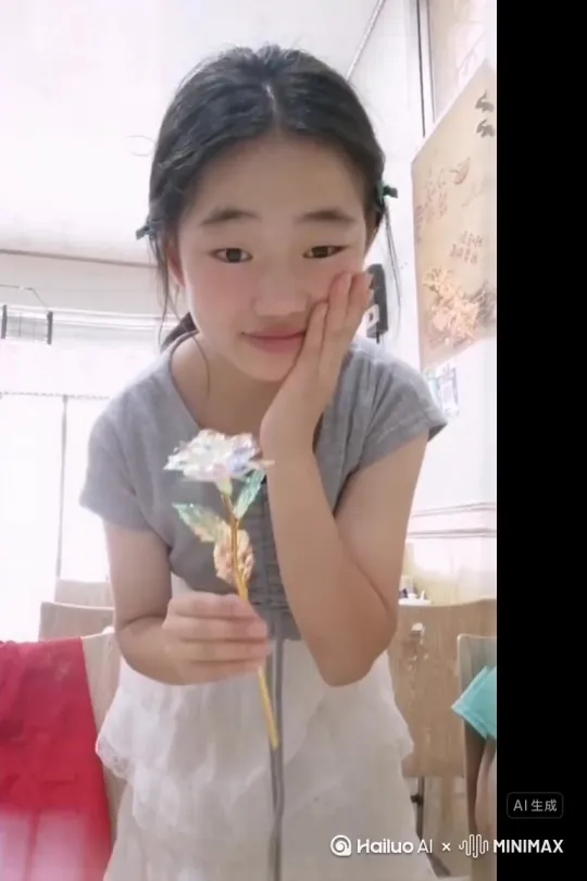 暗红色 by Hailuo AI Video Generator