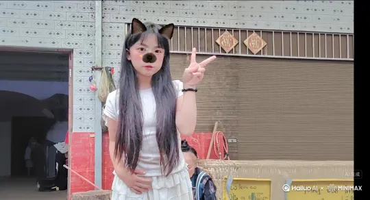 生成红花瓣消失特效 by Hailuo AI Video Generator